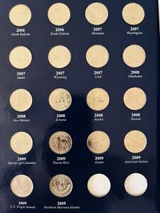 1999 - 2009 State & US Territory Quarters Complete Set - Philadelphia Mint “BU”