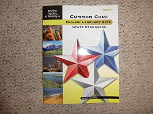 Common Core English Language Arts State Standards Grade 4