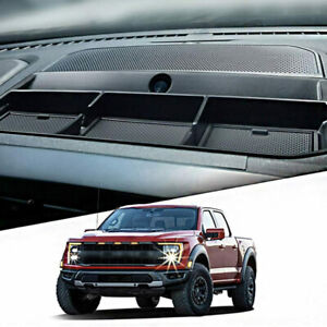 For 2021 2022 Ford F150 F-150 Interior Car Front Dashboard Storage Box Tray Trim (For: 2021 Ford F-150)