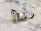 New ListingVintage Japan Brown And White  Stripe Cat Kitten Figurine Standing Walking Japan