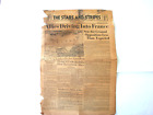 6/7 1944 One Day AFTER D-Day Started WW2 WWII Stars Stripes Newspaper