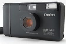 LCD Works [NEAR MINT ] Konica Big mini BM-301 Black Film Camera From JAPAN