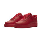 MENS NIKE AIR FORCE 1 '07 LV8 1_UNIVERSITY RED/BLACK CW6999-600-SIZE 8