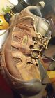 Keen 1018577 Low Hiking Boots Mens Size 11 Brown Leather W/ Dr.Scholls Pads VGC.