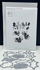 Papertrey Ink SPRUCE & SPRIGS Holly Christmas Holiday Rubber Stamps Dies