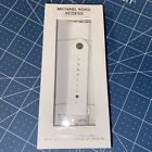 Michael Kors Apple Watch Band 40MM 42MM White W/Silver Logo Rubber New Gift