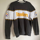 NFL Team Apparel PITTSBURGH STEELERS Sweatshirt Medium M Cotton L/S Pullover