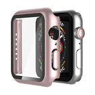For Apple Watch 2/3/4/5/6/SE Screen Protector Case iWatch 38/40/42/44mm Cover