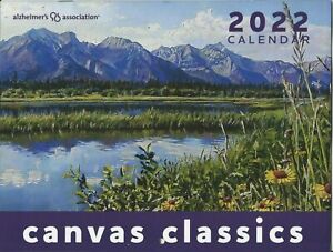 Alzheimer's Association - 12 Months - 2022 Wall Calendar - Canvas Classics