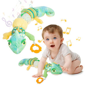 Baby for 0-12 Months Toys Stuffed Musical Infant Toys with Multi-Sensory Crinkle