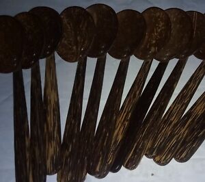 Ceylon Handmade Coconut Shell Spoons Kitchen tools Traditional 100% Eco Friendly
