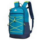 Ozark Trail Backpack 20.5 Liter Hiking Camping Travel Versatile Bag, Fjord Blue