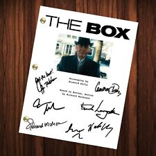 The Box Horror Movie Script Autographed Signed Script Reprint Richard Matheson