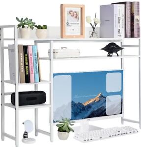 Desk Hutch, Desktop Hutch, Computer Desk Hutch Top Only, Desktop Organizer Shelf