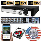 Sikker standalone 16Ch DVR Camera Recorder 5MP 1080P AHD TVI with 4TB hard drive