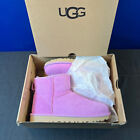 UGG Women's Classic Mini II Sheepskin Ankle Boots Black or Wildflower (Pink) NEW