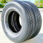2 Tires Tornel Classic 215/75R15 100S White Wall A/S All Season