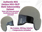 NOS MILITARY Gentex HGU56/P Pilot Flight Helmet Shell ONLY HCL