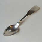 J Peters Coin Silver Spoon 5.75 Inch with Monogram 15.5g