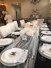 New ListingJuan's Moment Pearl Decor Wedding Table Cloths for Reception Bridal Shower Ta...