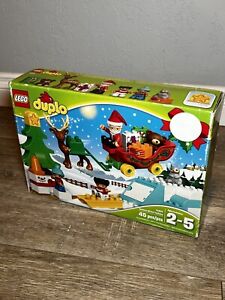 LEGO Christmas DUPLO 10737 : Santa's Winter Holiday RETIRED & Rare