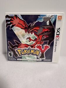 Pokemon Y (Nintendo 3DS, 2013) Game/ Cartridge In Box, With Manual