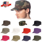 Fitted Military Hat Army Cadet Patrol Castro Cap Golf Driving Summer Castro