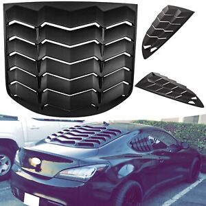 Rear + Side Window Louvers for Hyundai Genesis Coupe 2010-2016 Windshield Cover