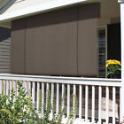 Roller Shade Roll up Shade UV Blind for Deck Porch Pergola Balcony Outdoor 7-8ft