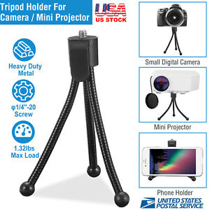 Tripod Stand For Camera Mini Projector Flexible Holder Camera Tabletop Mount