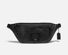 Coach Rivington Men’s  Belt Bag Black 37951 Leather EUC