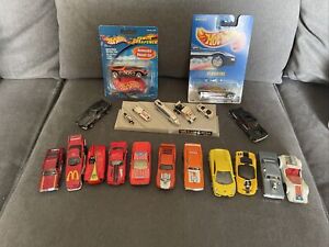 Lot Of Vintage Diecast Hot Wheels Sponsored Race Cars 80s 90s 00s