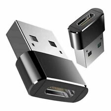 2 PACK USB C 3.1 Type C Female to USB 3.0 Type A Male Port Converter Adapter NEW
