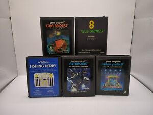 New ListingLot of 5 Atari 2600 Games - TESTED WORKING! - Cartridge Only - See Description