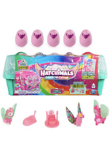 Hatchimals CollEGGtibles, Rainbow-Cation Llama Family CartOon Surprise Playset