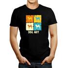 Shiba Inu DOG ART POP ART T-shirt