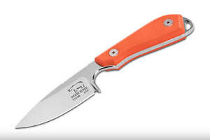 White River Knives M1 Pro Fixed Blade Knife 3in S35VN Steel Orange Textured G10