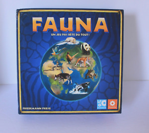 New Open Box 2010 FAUNA: A Wild Game from Huch! Foxmind Factory Sealed Contents!