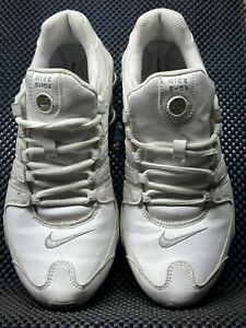 Vintage Nike Shox Wms Sz 7.5 White Leather