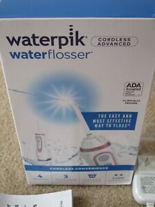 Waterpik Portable Cordless Pearl White Water Flosser Barely Used