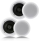 Pyle 6.5” In-wall In-ceiling Speaker System Flush Mount Home Theater PAIR *NEW*