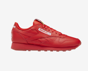 Reebok Classic Leather Popsicle Triple Red GY24366 Men's Size 7.5-14