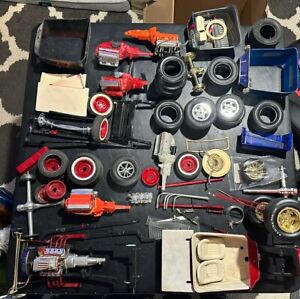 MONOGRAM Vintage 1:8 Scale Big “T” And Ford PARTS. Lots Of Parts. READ