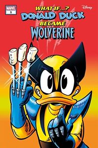 What if…? Donald Duck Became Wolverine #1 NM CVR A MARVEL 07/31/24 PRESALE