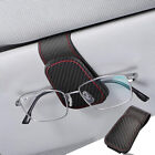 Carbon Fiber Truck Car Interior Sun Visor Sunglasses Clip Holder Car Accessories