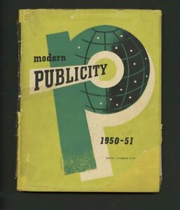1950 Thomas Eckersley MODERN PUBLICITY Annual Paul RAND A M Cassandre Olle Eksel