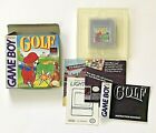 New ListingVintage 1990 Nintendo Game Boy Golf Game Complete in Box Instruction Manuals