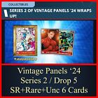 New ListingVINTAGE PANELS 24 SERIES 2/DROP 5 SUPER+RARE+UNC 6 CARDS-TOPPS MARVEL COLLECT