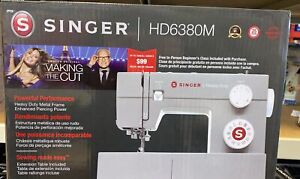 SINGER HD6380MHeavy Duty Sewing Machine New