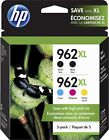 Genuine HP 962XL /962XL Ink Cartridges (Cyan Magenta Yellow Black)